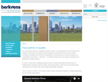 Tablet Screenshot of berkvens.eu